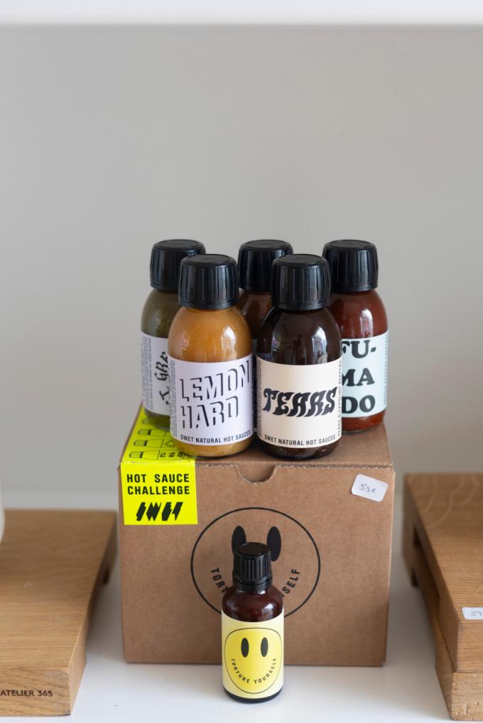 La box de dégustation des sauces piquantes belges SWET