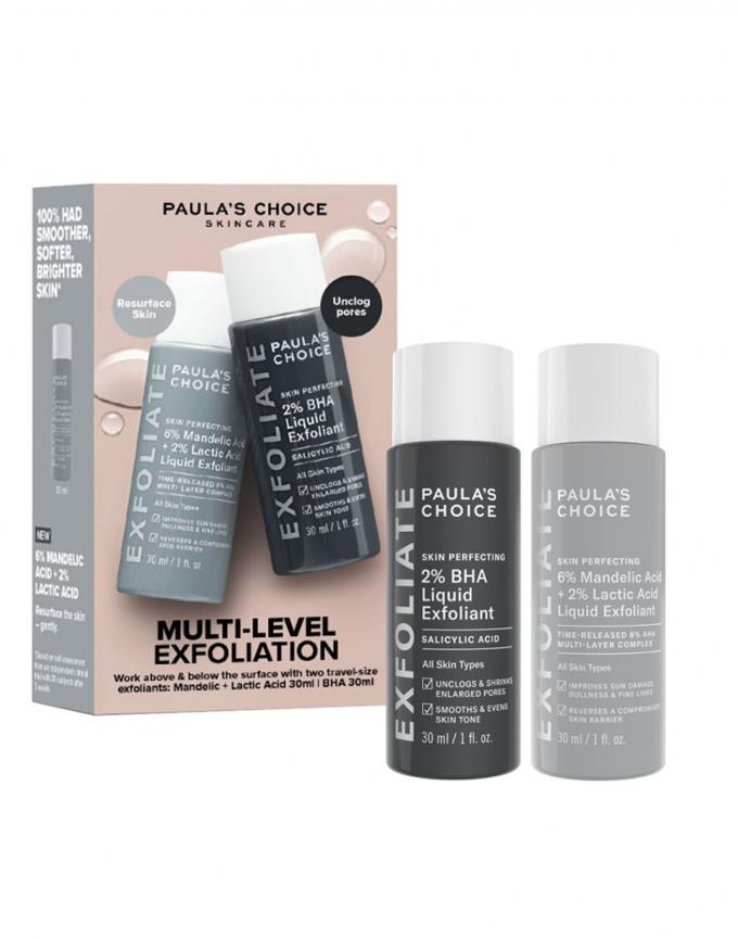 Paula's Choice exfoliator travelset