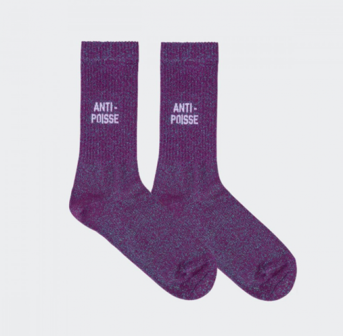 Des chaussettes à paillettes 