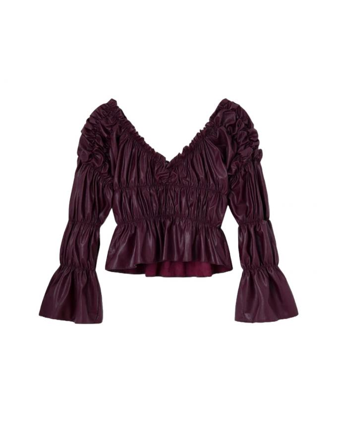 Bordeaux blouse