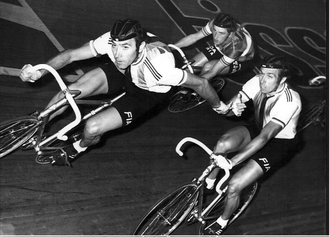 Patrick Sercu, hier samen met Eddy Merckx.