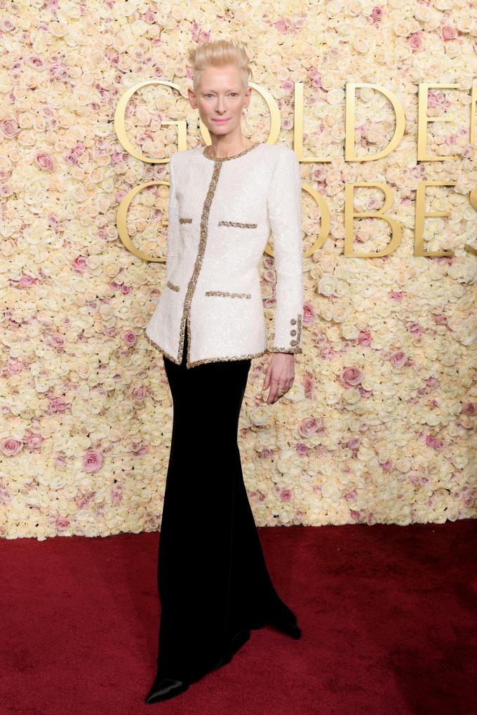 Tilda Swinton en Chanel