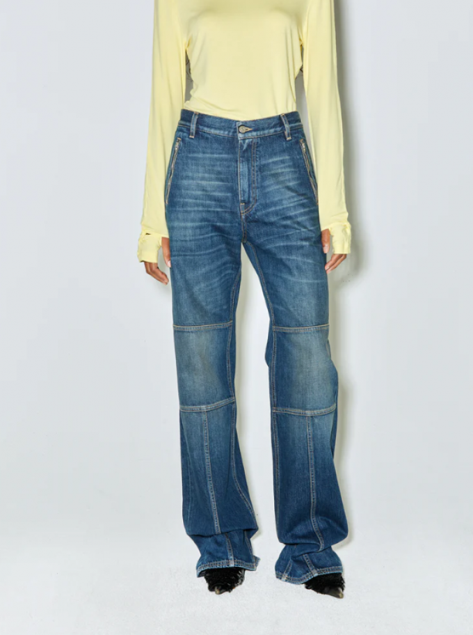 Denim broek