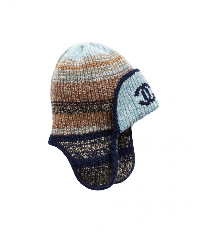 Bonnet en tricot, Chanel, prix sur demande