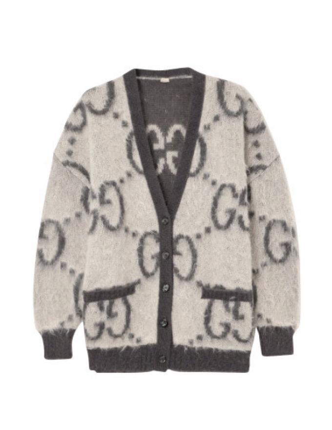 Cardigan à logo, Gucci via My Theresa, 1.980 €