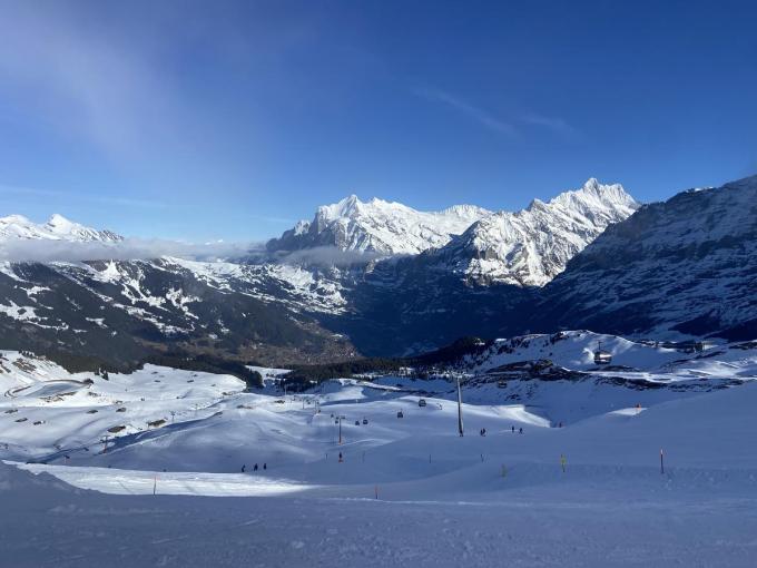 De Jungfrau Region bestaat uit drie skigebieden met een ruim aanbod waarbij er voor elk wat wils is. (foto NS)