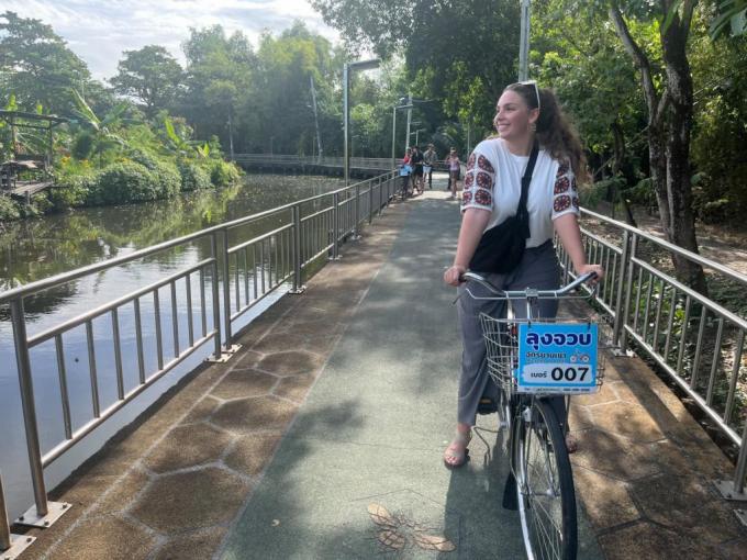 🌿 Option verte – Bangkok à vélo