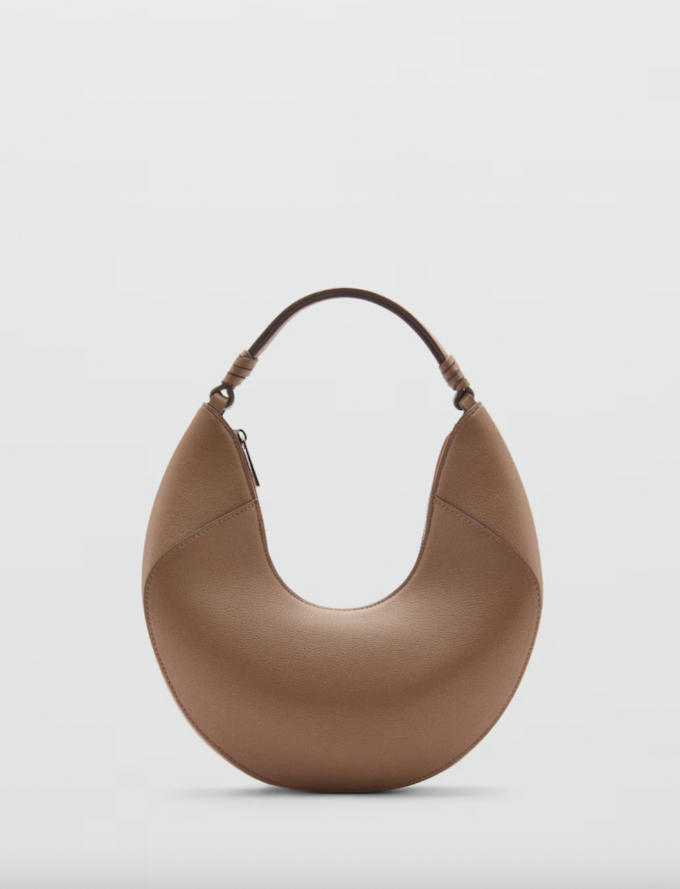 Le sac en simili marron