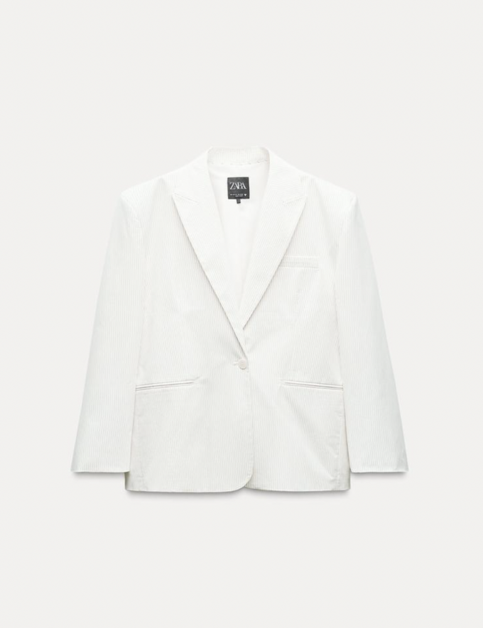 Le blazer blanc