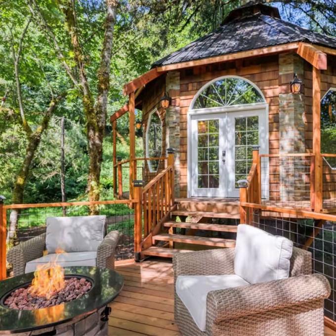 Oregon Tree House in Dallas, Verenigde Staten