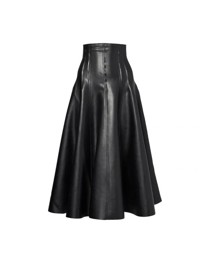 Faux leren rok