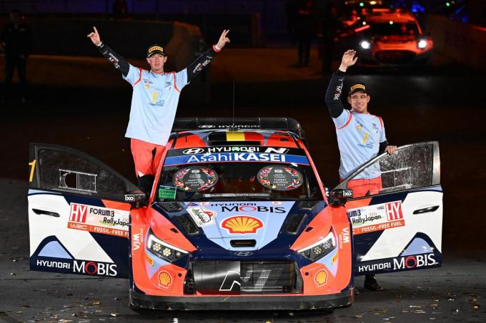 Op 24 november kroonden Thierry Neuville en copiloot Martijn Wydaeghe (32) zich in Japan tot eerste Belgische wereldkampioen rally.