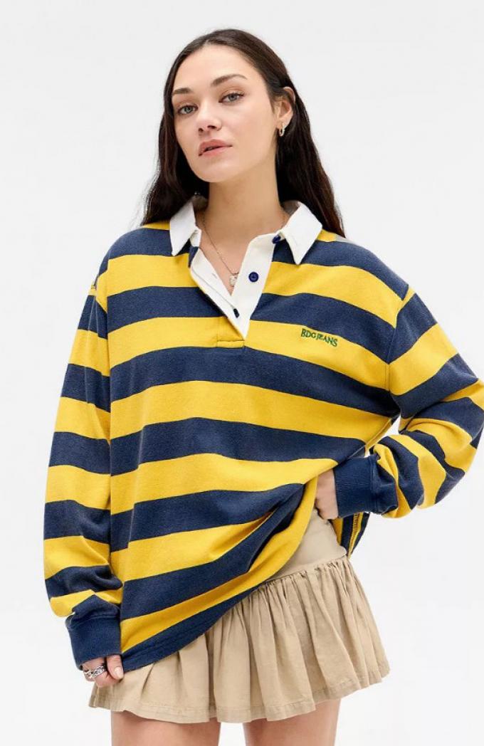 Oversized rugbyshirt