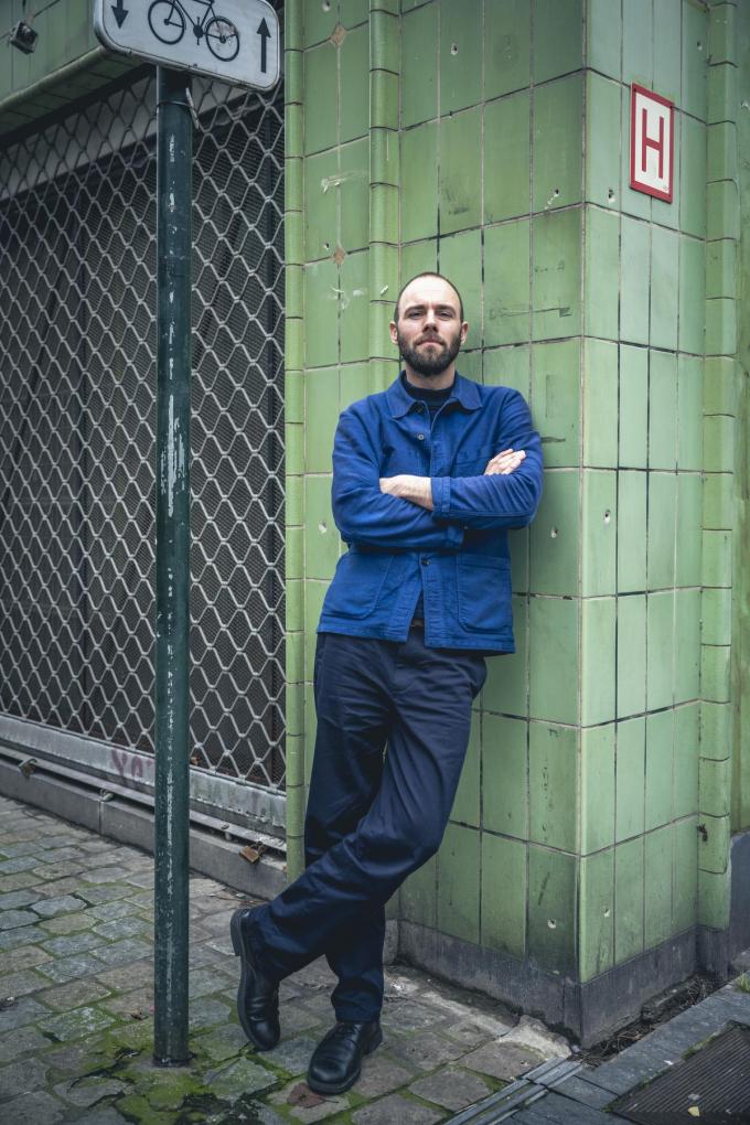 Bart Dhondt : “In Brussel is het openbaar vervoer wel goedkoper geworden, dankzij Groen. Jongeren en ouderen hebben hier een abonnement voor één euro per maand.” (foto Christophe De Muynck)