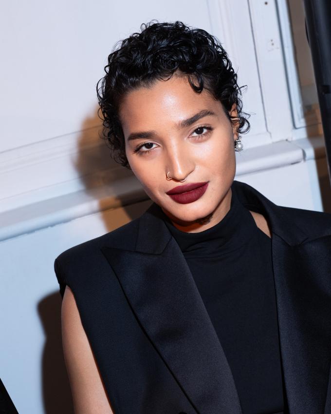 Indya Moore bij Alexandre Vauthier