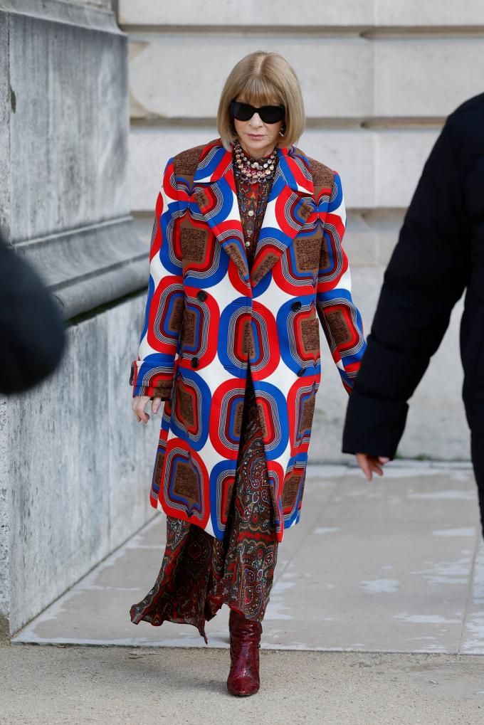 Anna Wintour bij Schiaparelli