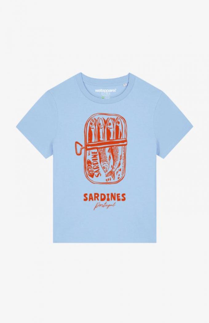 T-shirt met sardientjes