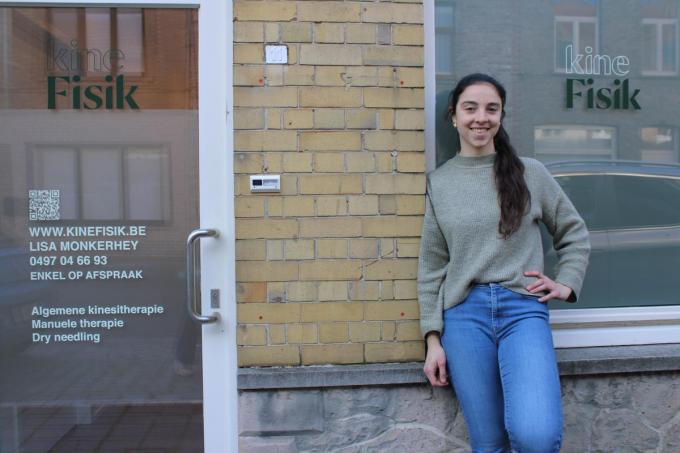 Lisa Monkerhey verhuisde van Izenberge naar Lo waar ze ook haar eigen kinépraktijk uitbouwt.