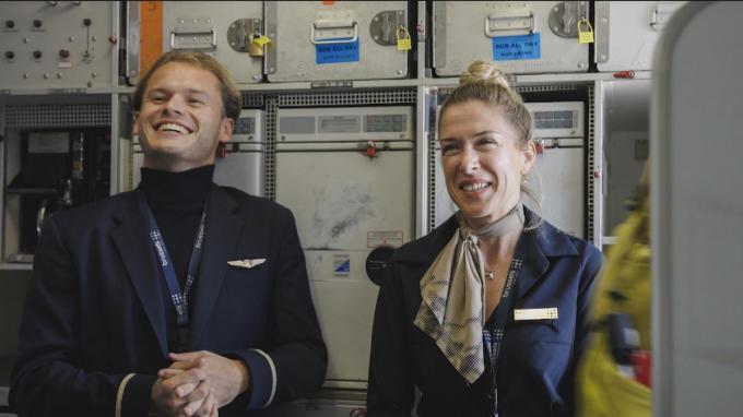 Briek doet zijn job met de glimlach.