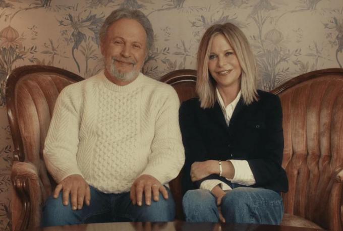 Het Belgische productiehuis Caviar maakte voor de Super Bowl onder meer een commercial met Billy Crystal en Meg Ryan. (foto Caviar)
