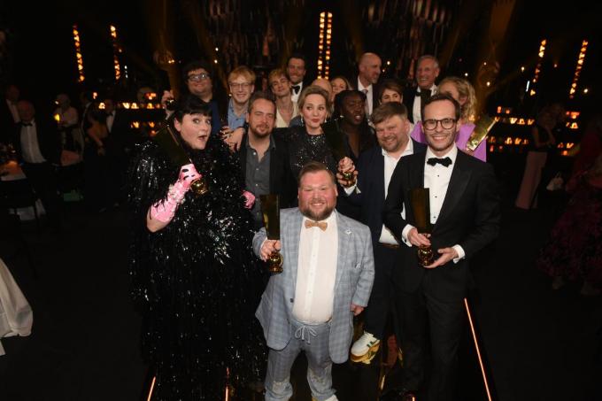 Even poseren voor de groepsfoto.