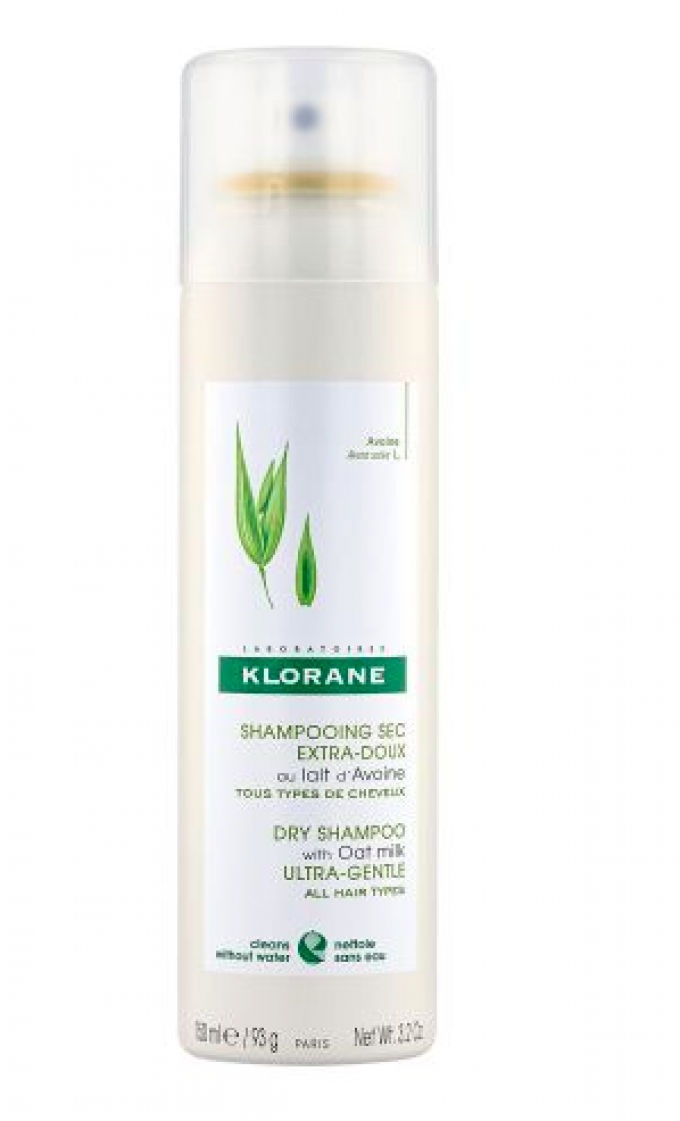 Shampoing sec au lait d'avoine  de Klorane