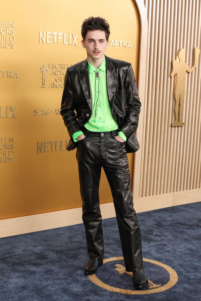 Timothée Chalamet in Chrome Hearts