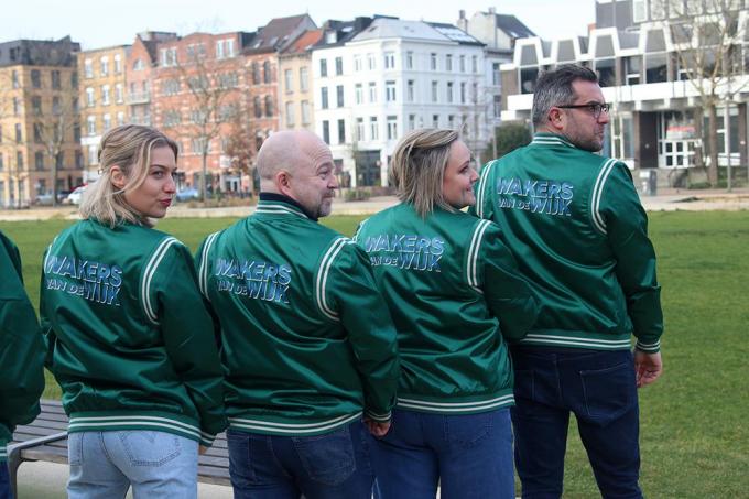 De cast van het nieuwe stuk.