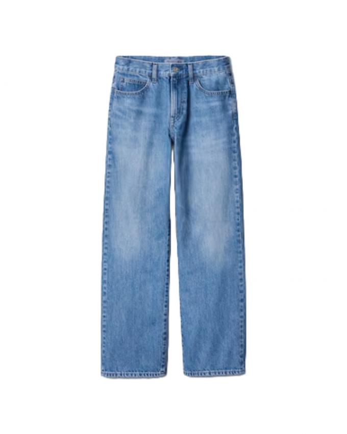 Lichtblauwe jeans 