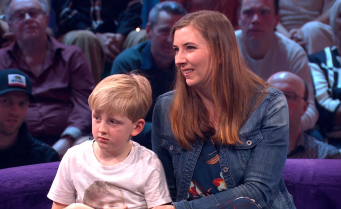 Jack kreeg na afloop ook nog een beertje van De droomfabriek.