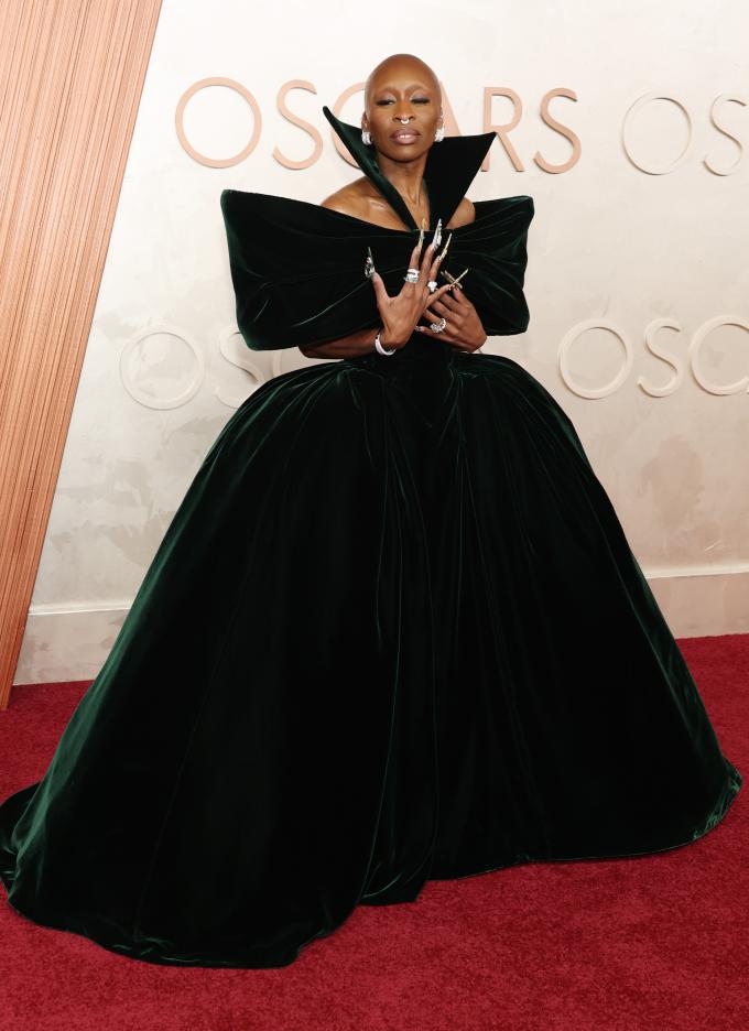 Cynthia Erivo in custom Louis Vuitton