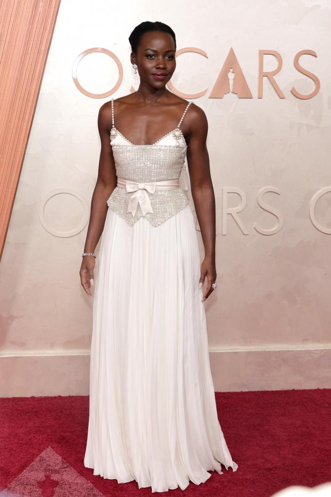 Lupita Nyong'o in custom Chanel