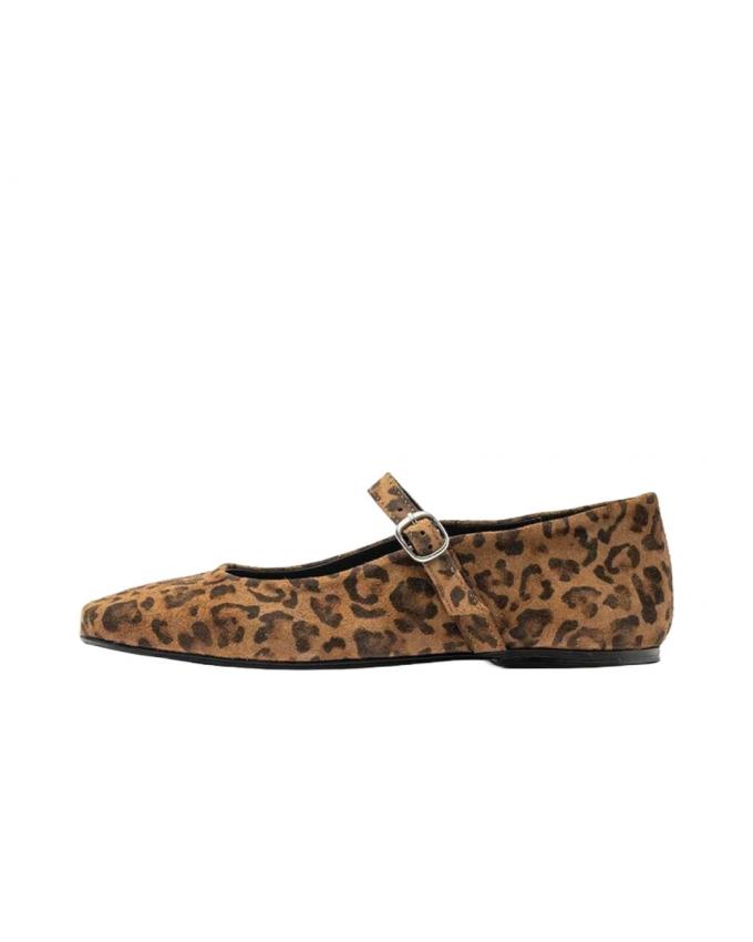 Ballerina's in luipaardprint