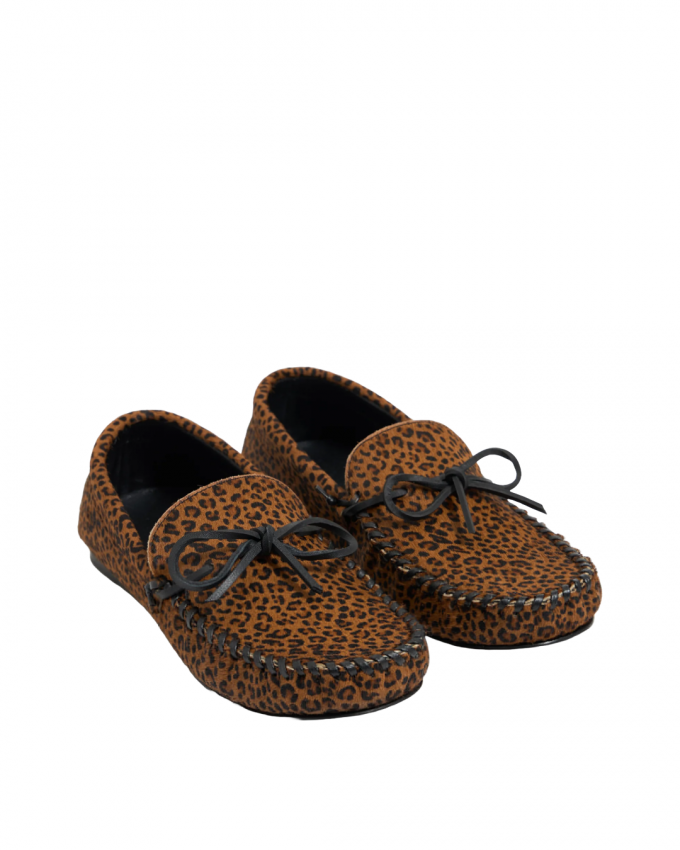Instappers met luipaardprint