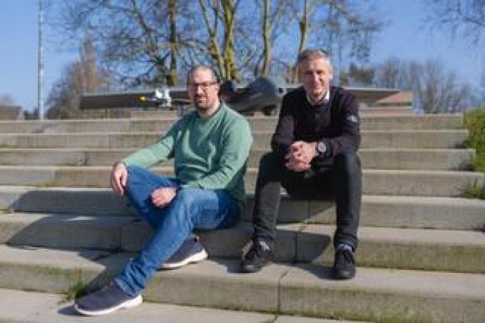 Commercieel verantwoordelijke Alain Sobry en zaakvoerder Filip Verhaeghe van Sol.One