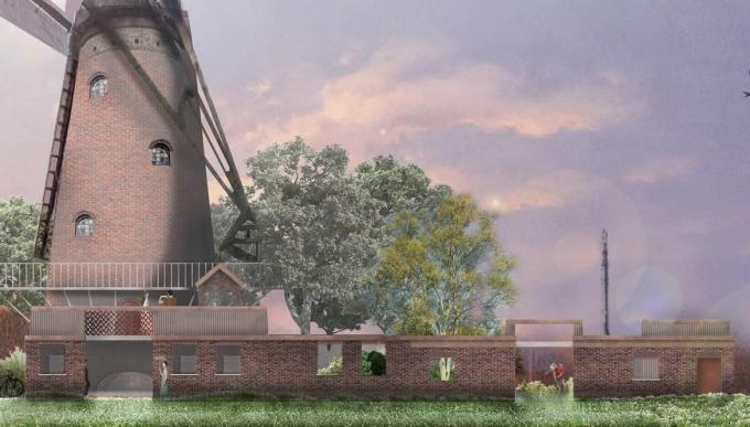Zo zou de Plaatsmolen er in 2026 gaan uitzien.