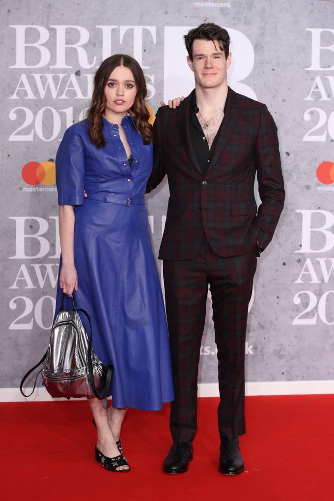 The BRIT Awards met (toenmalige vriend) Connor Swindells, februari  2019