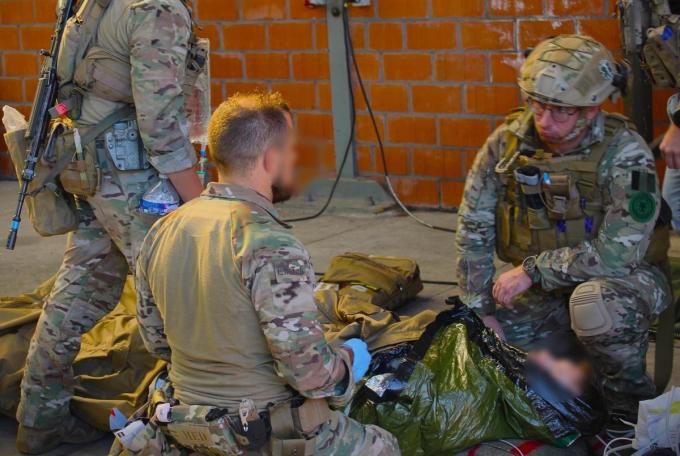 Een reservist word je niet zomaar. Hier zien we Filip in actie.