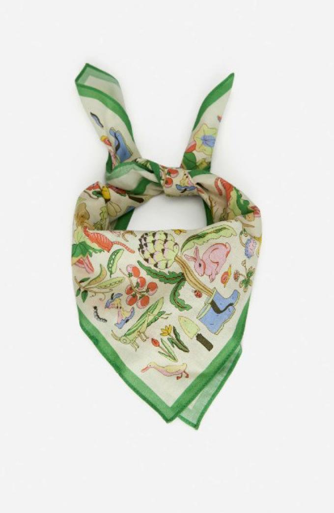 Meerkleurige bandana
