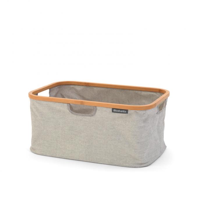 Wasmand opvouwbaar 40 l in het grijs