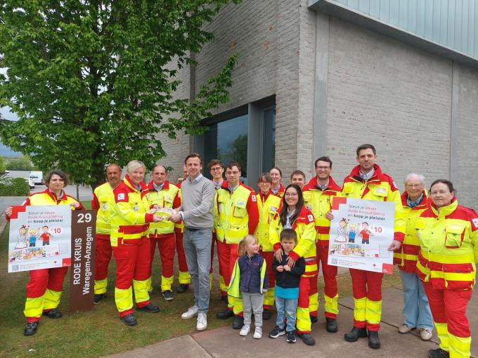 Burgemeester Kristof Chanterie (CD&V Waregem) steunt de actie.