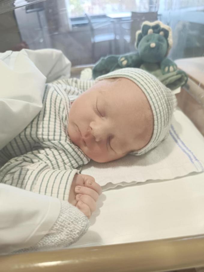 Lio werd geboren op 25 april.
