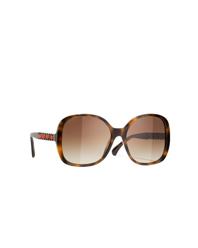 Bril met seventies montuur