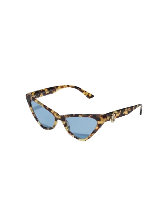 Bril met spits cate-eye montuur