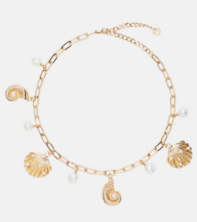 Bracelet à breloques et coquillages