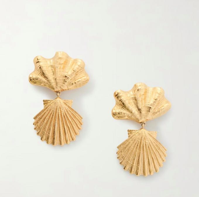 Boucles d’oreilles coquillages à clips