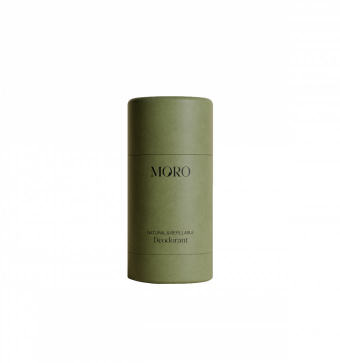 MORO, déodorant citronnelle avec recharge