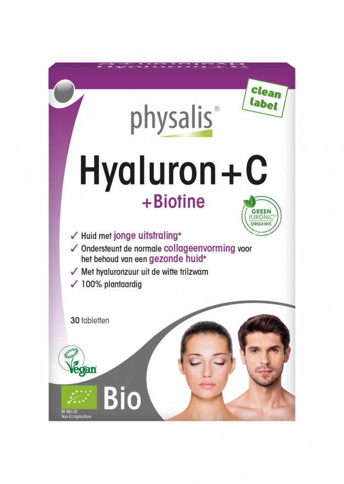Physalis, Hyaluron + C - 30 comprimés