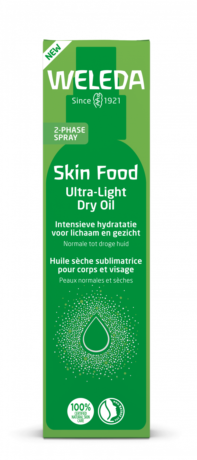 Weleda, Huile sèche ultra-légère Skin Food 100 ml