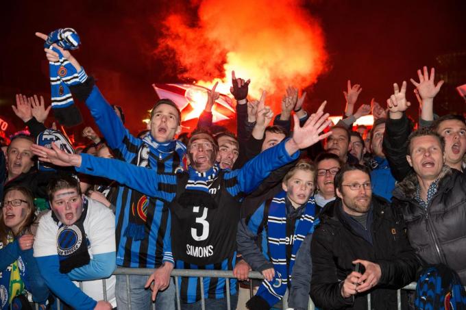 Tien jaar geleden was er veel sfeer na de bekerwinst.